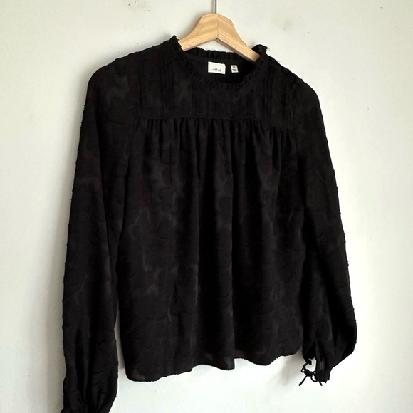 Wilfred • Lourdes Jaquard Blouse in Black - Picture 6 of 10